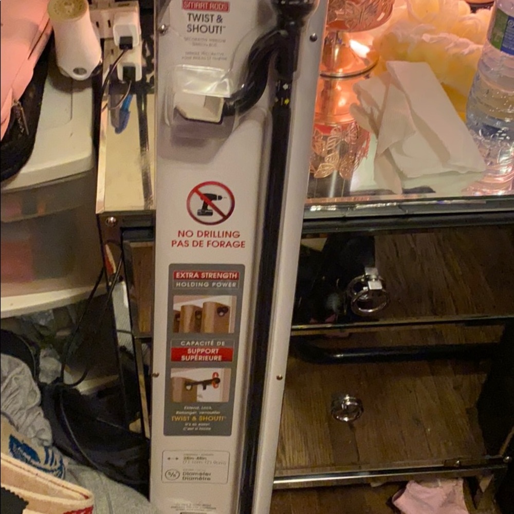 No drill curtain hanger Walmart